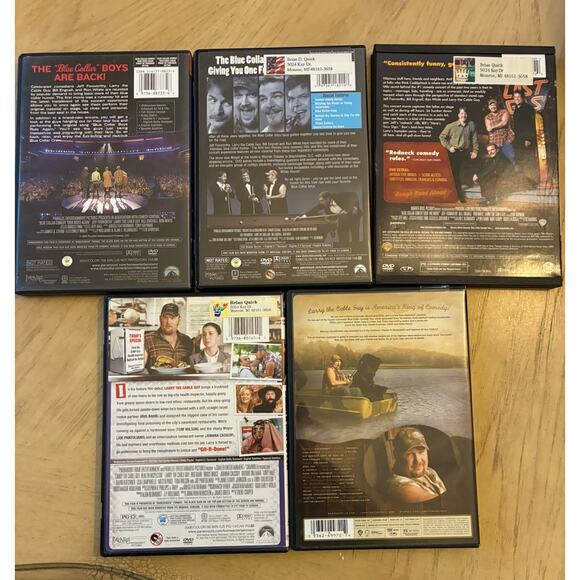 Blue Collar Comedy 5 DVD lot Jeff Foxworthy Engvall Ron White Larry Cable Guy - Picture 4 of 10